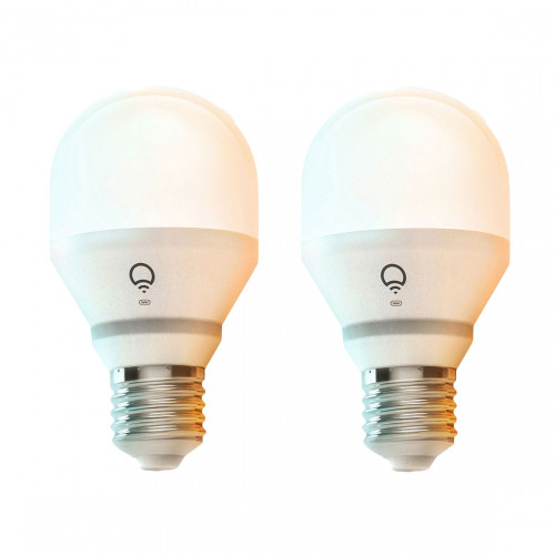 LIFX E27 White to Warm Wifi Lamp 2-pack 