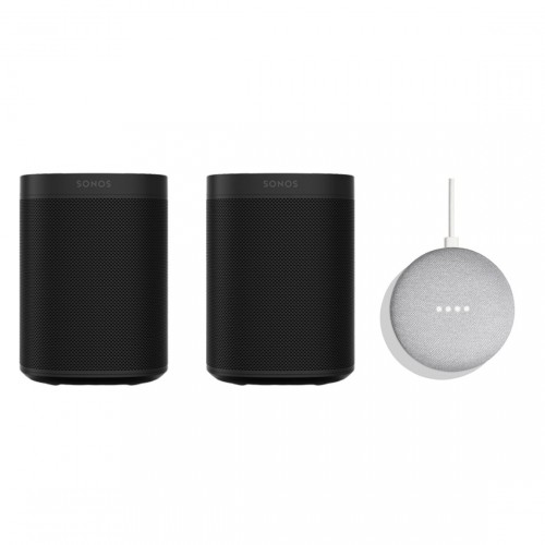 Sonos One Stereo Set + Google Nest Mini