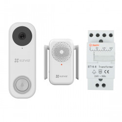 EZVIZ DB1C Video Doorbell + Chime + Transformator