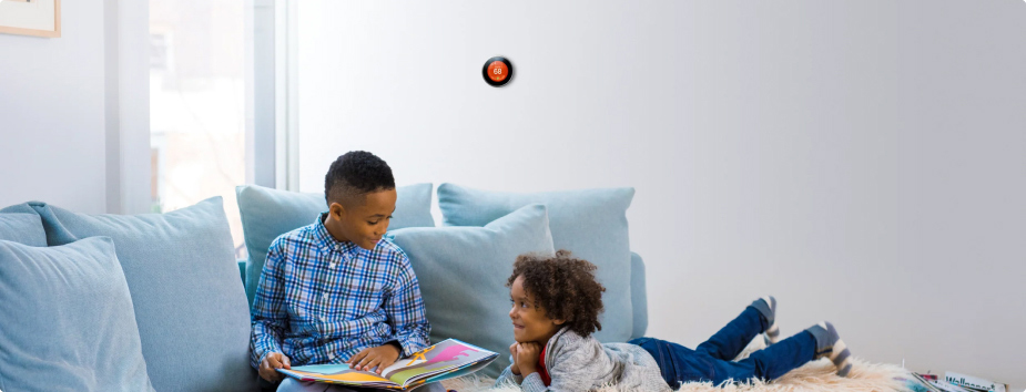 nest learning thermostat familie