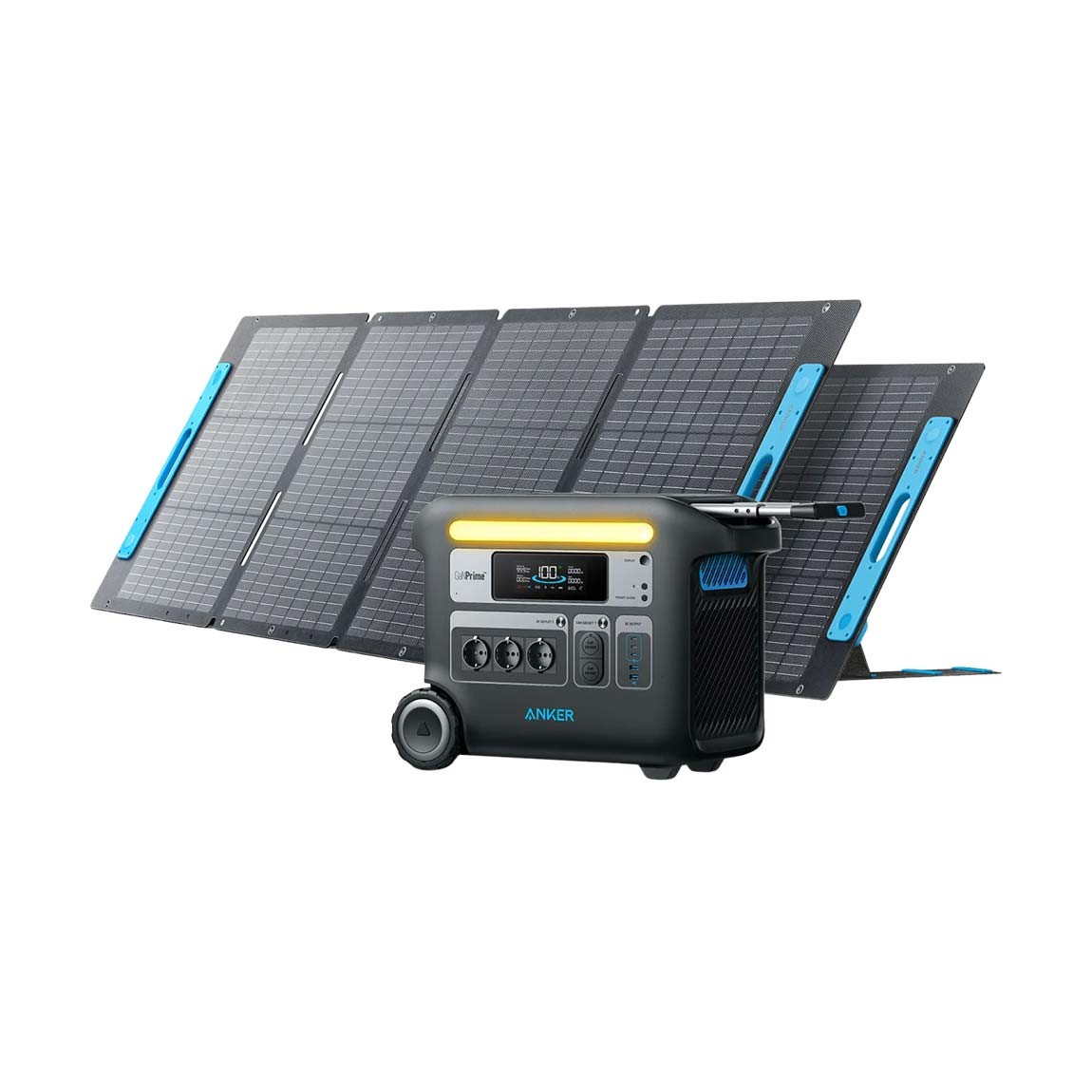 Anker Solargenerator 767 (PowerHouse 2048 Wh met 2*200 W Zonnepaneel) - zwart