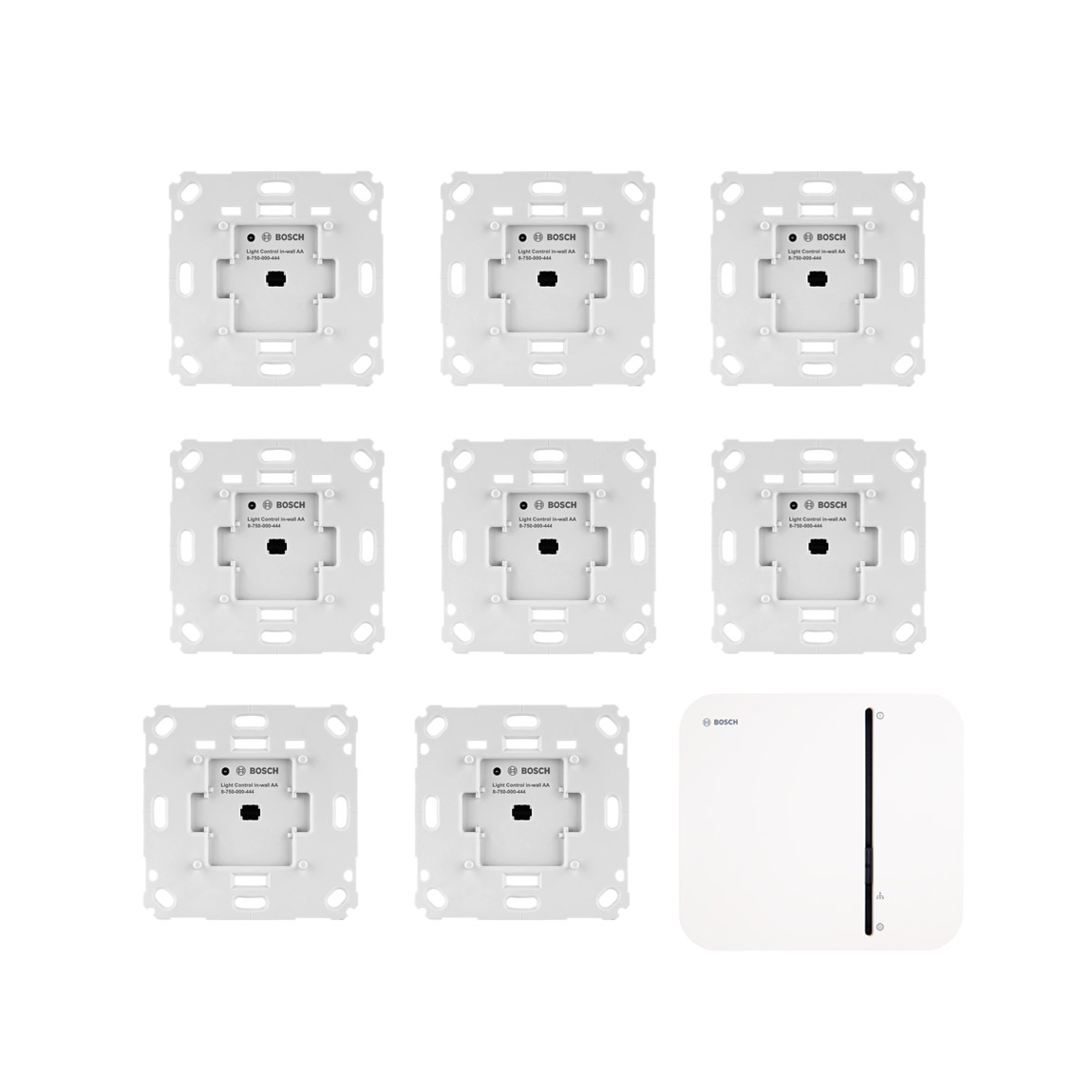 Bosch Smart Home Inbouw Schakelaar Lampen 8-pack + Controller