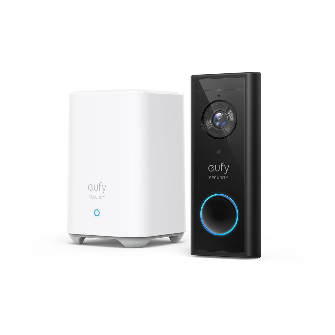eufy Video Doorbell 2K (Batterij) met HomeBase 2 - Wit