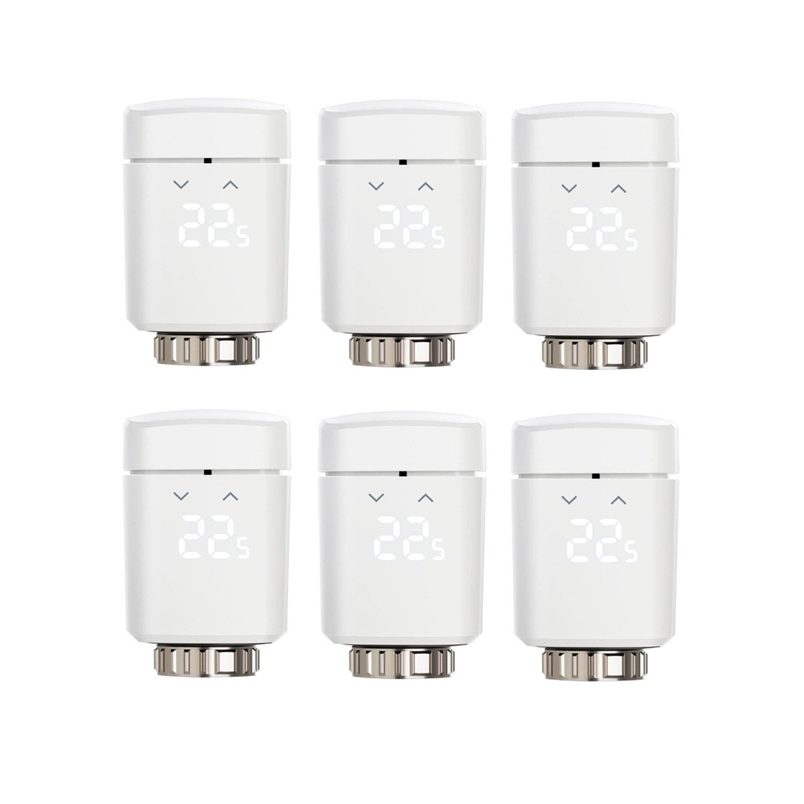 Eve Thermo 6-pack - Slimme Radiatorknop