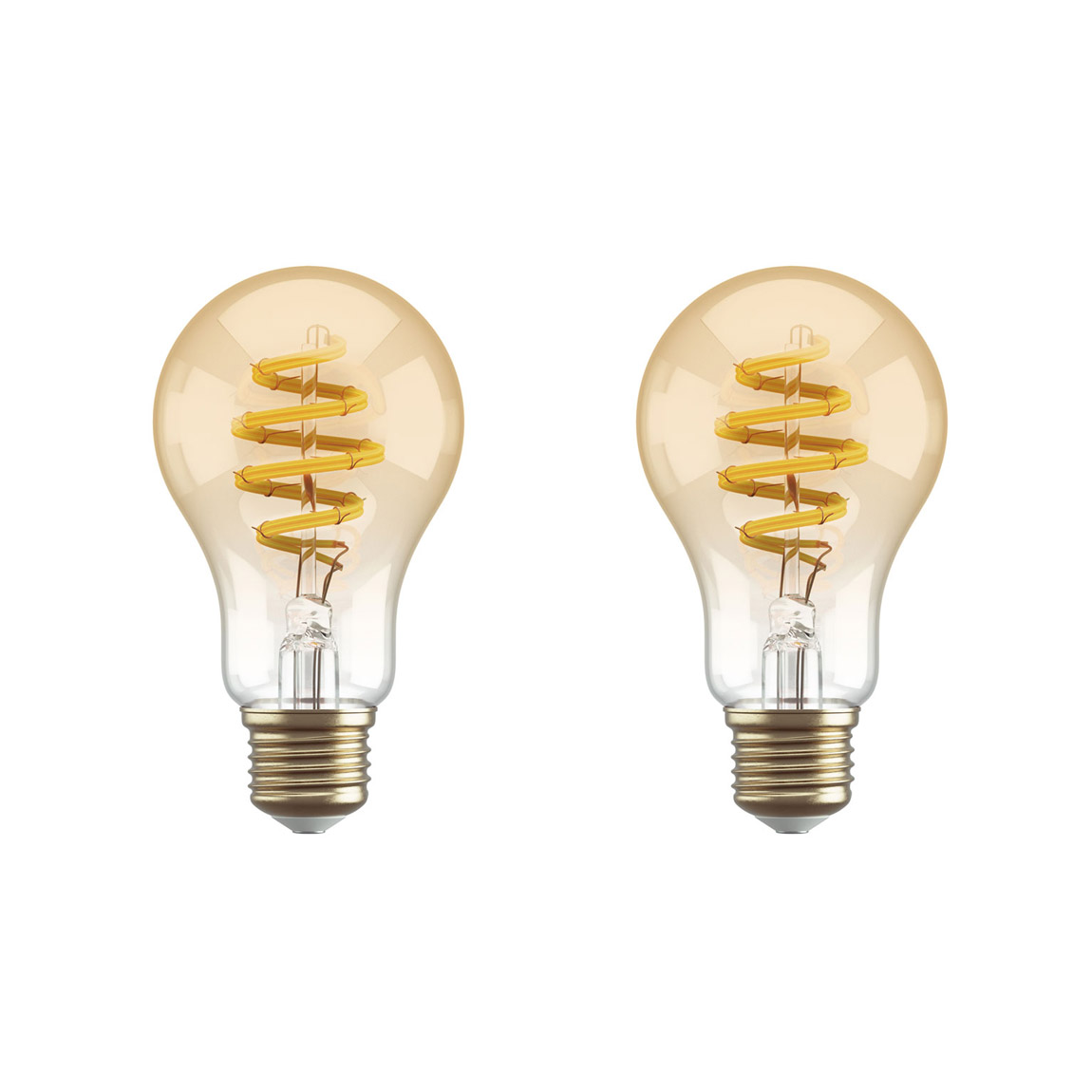 Hombli Smart Bulb Amber A60 2-pack