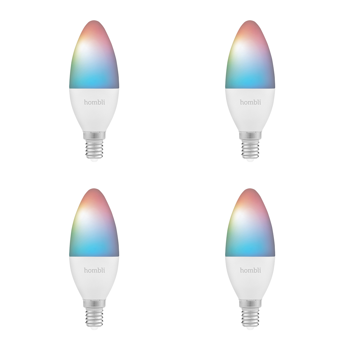 Hombli Smart Bulb E14 Colour 4-pack
