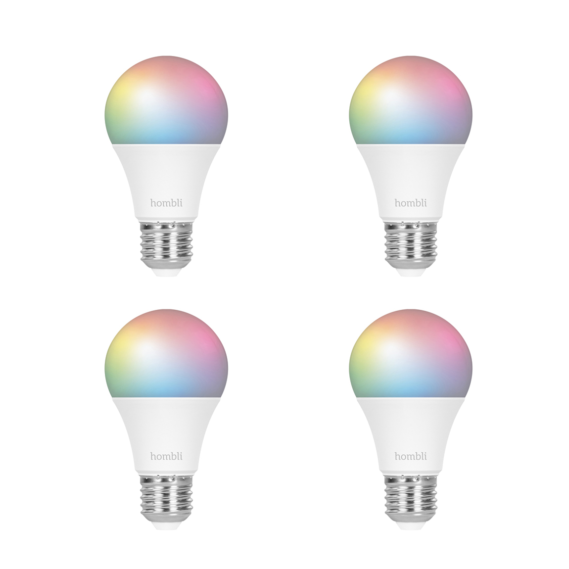 Hombli Smart Bulb E27 Colour 2 + 2 Gratis