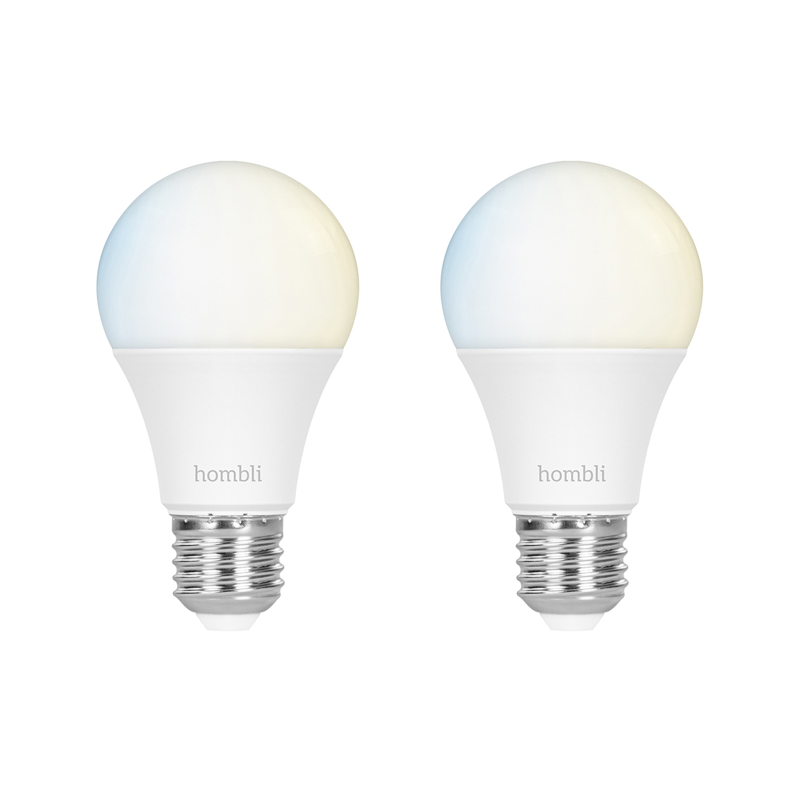 Hombli Smart Bulb E27 White 2-pack - Wit