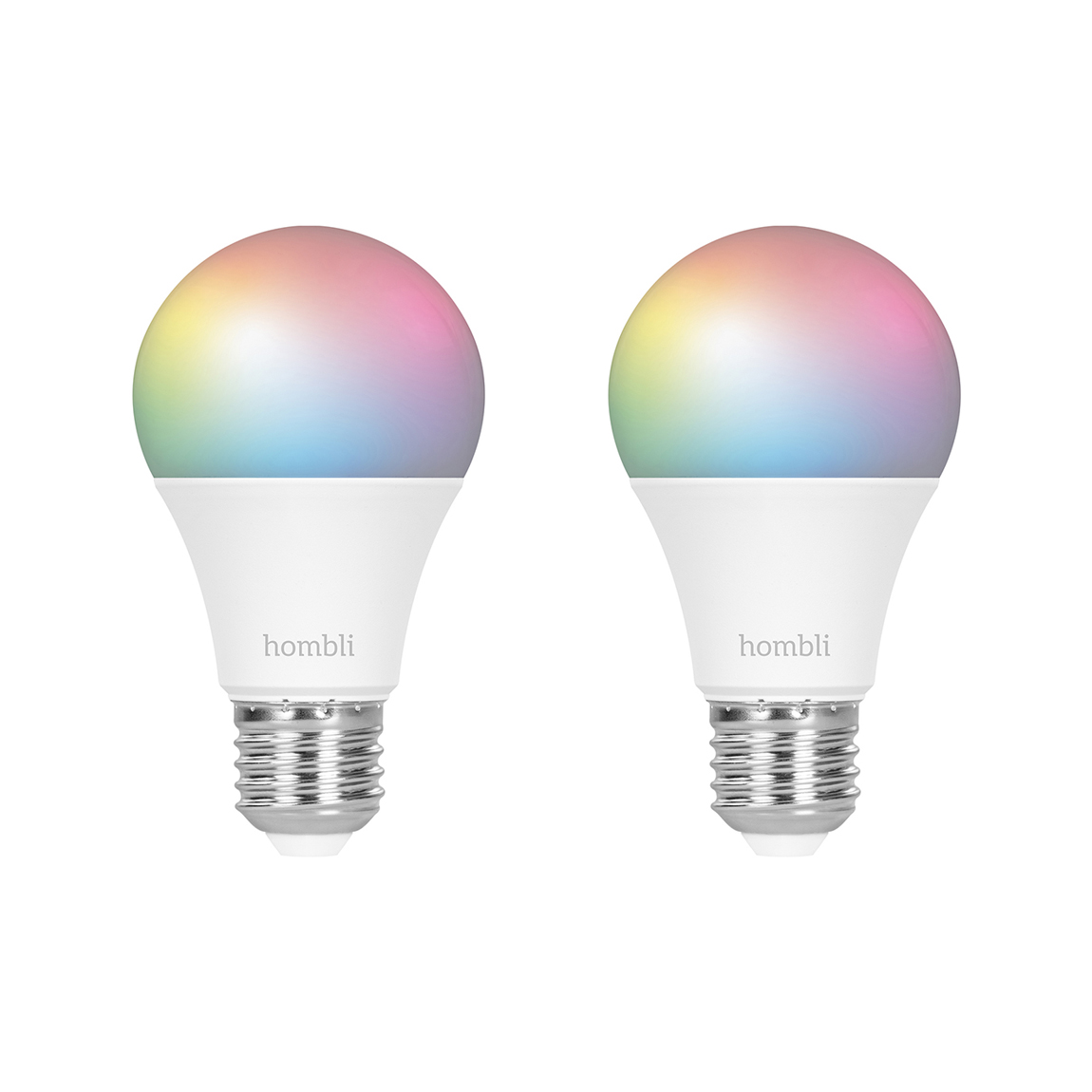 Hombli Smart Bulb E27 Colour 2-pack - Wit