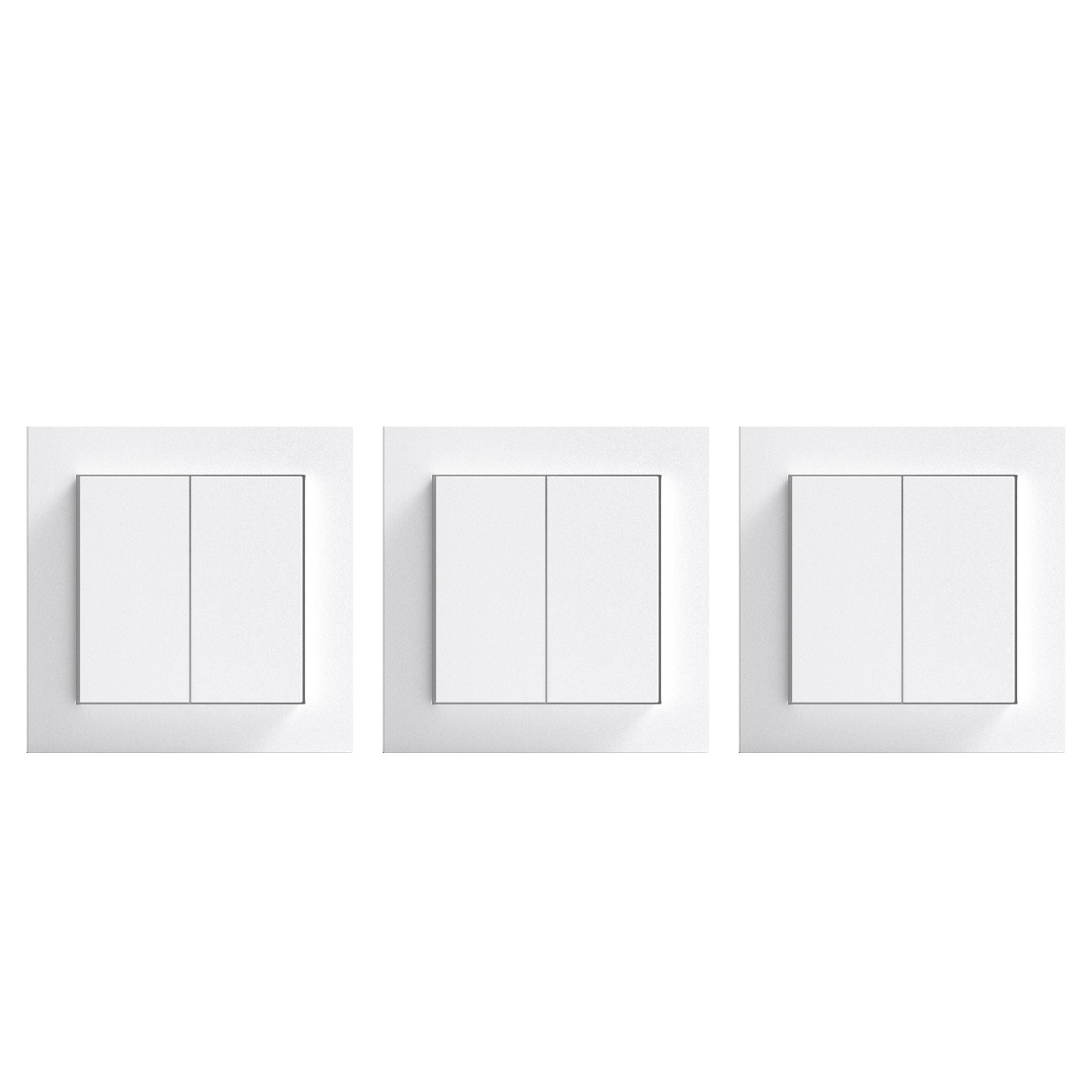 Senic Friends of Hue Slimme Lichtschakelaar 3-pack - Mat Wit