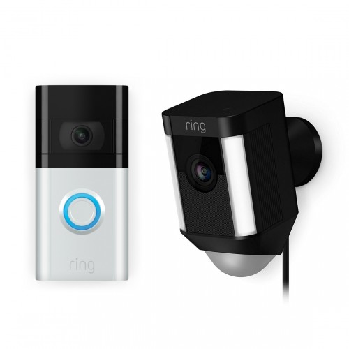 Ring Video Doorbell 3 + Ring Spotlight Cam Wired
