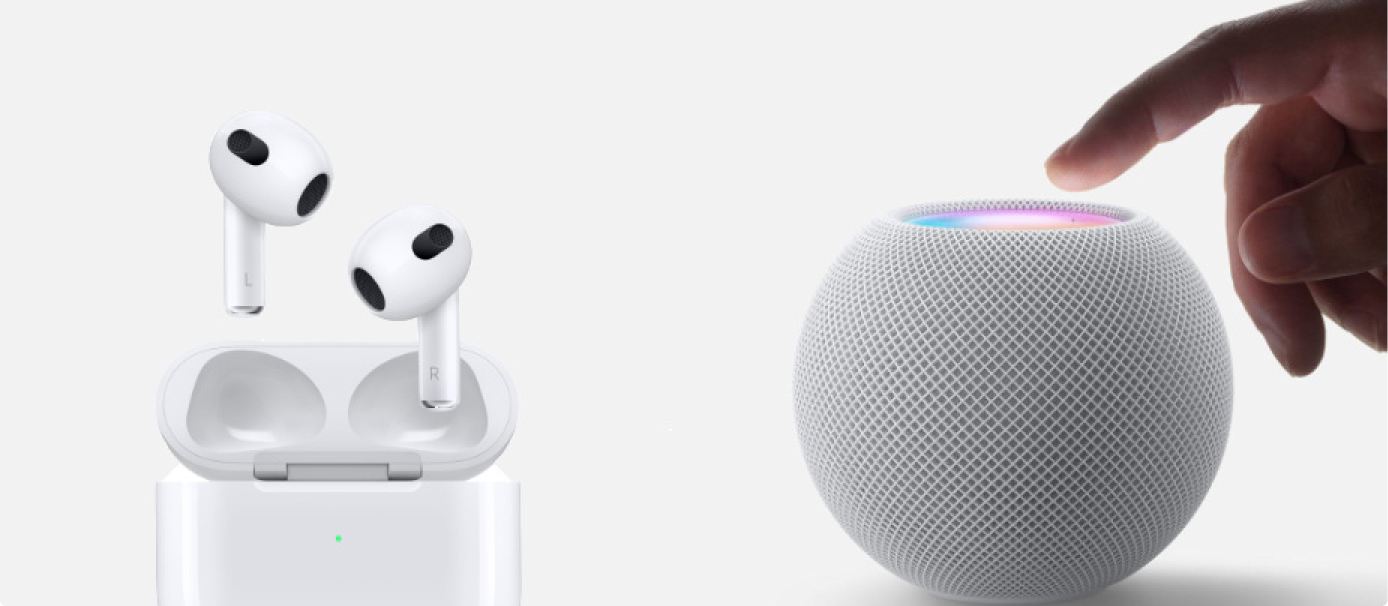 HomePod Mini met AirPods pro