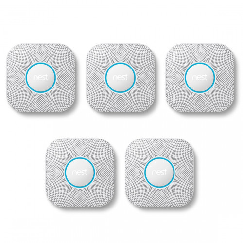 Google Nest Protect Bedraad 5-pack