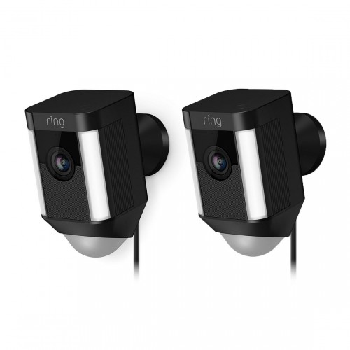 Ring Spotlight Cam Wired Beveiligingscamera 2-pack
