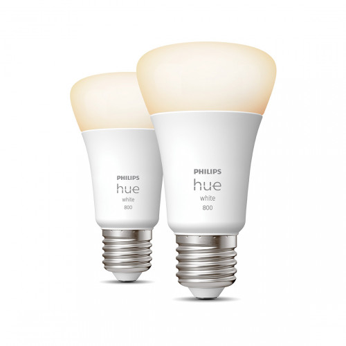 Philips Hue White E27 Bluetooth 2-pack - Ledlampen