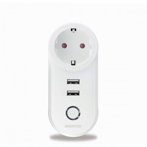 Marmitek Power SI Slimme Stekker met USB 