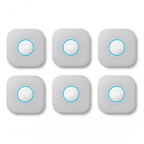 Google Nest Protect Bedraad 6-pack