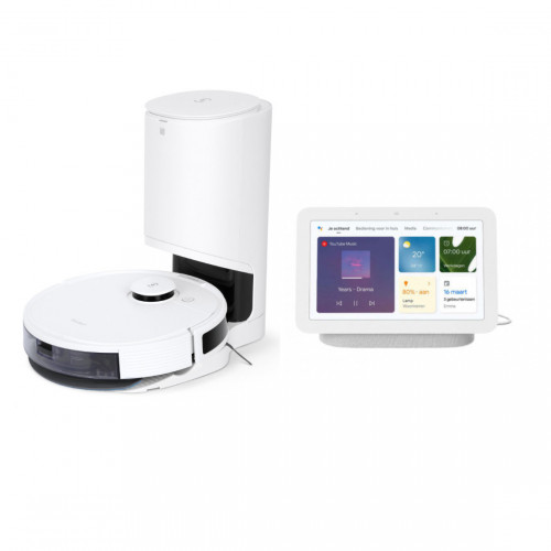 Ecovacs Deebot N8+ - Robotstofzuiger + Google Nest Hub